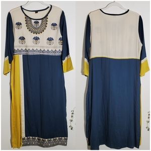 Beautiful Embroidered Indian Kurta